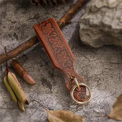 6PCS Medieval Cosplay Belts – Elf Leaf Embossed Leather with Potion Bottle, Viking Halloween