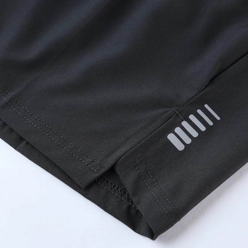 Men's Quick-Dry Running Shorts – Knee-Length Casual Fitness & Gym Training Shorts 2022