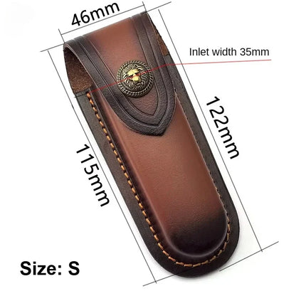 Universal Folding Knife & Flashlight Sheath – Belt Loop Holder Case for Camping, Hiking & Outdoor Gear Storage