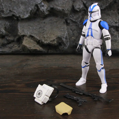 Star Wars 6" Action Figures – 501st Legion ARC & ARF Troopers, Rex, Jesse, Bane, Denal, Tup, Dogma Clone Toy