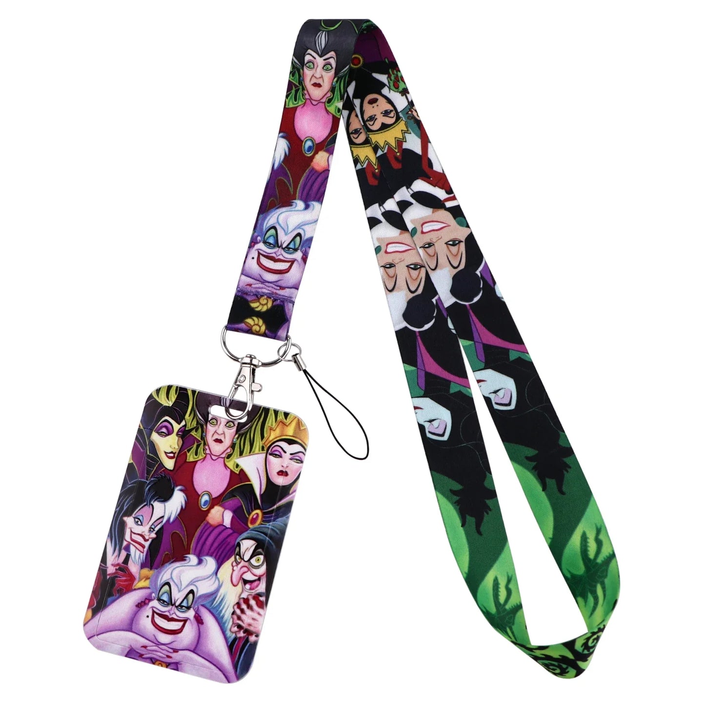 Cartoon Stitch Credential Holder Lanyard – Cute Neck Strap for Keychain, Pass & Credit Card Holder Accessories