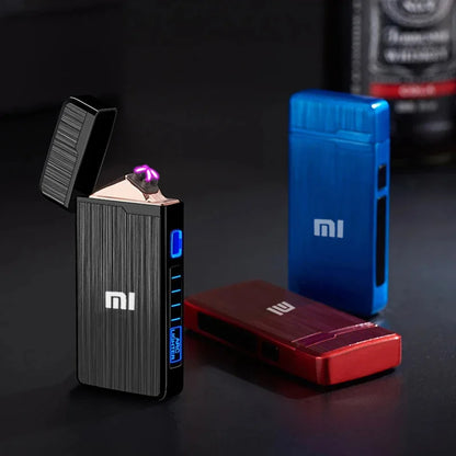 Xiaomi Electric Dual Arc Plasma Lighter - Windproof Flameless USB Rechargeable Touch Sensor Lighter, Perfect Gift