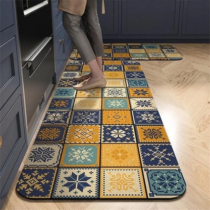 Non-Slip Kitchen & Living Room Floor Rug – Long Area Mat for Entrance, Home Decor