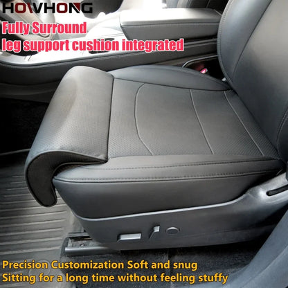 Tesla Model 3/Y Juniper Car Seat Leg Support Extension – Memory Foam Cushion Seat Extender Interior Accessory