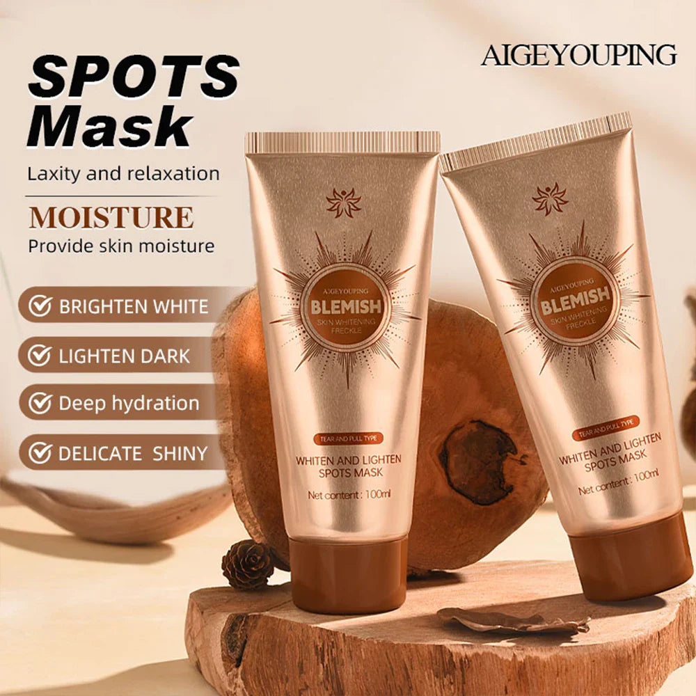Whitening & Spot-Lightening Peel-Off Facial Mask – Anti-Blemish, Freckle Correcting, Pore-Cleansing & Brightening Moisturizing Mask