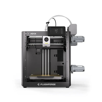 FLASHFORGE AD5X 3D Printer - Multi-Color Printing with Intelligent Filament System, Auto Leveling & Group Control