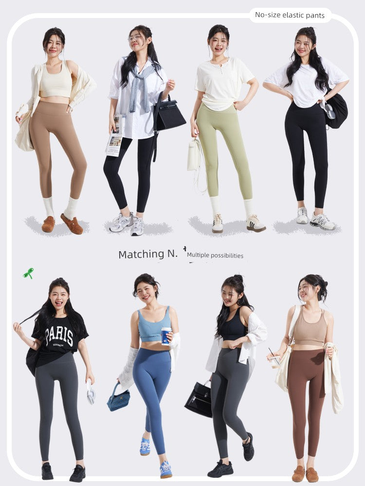Maxrun Plus Size High Waist Workout Pants – Hip Lifting and Belly Control Fitness Leggings