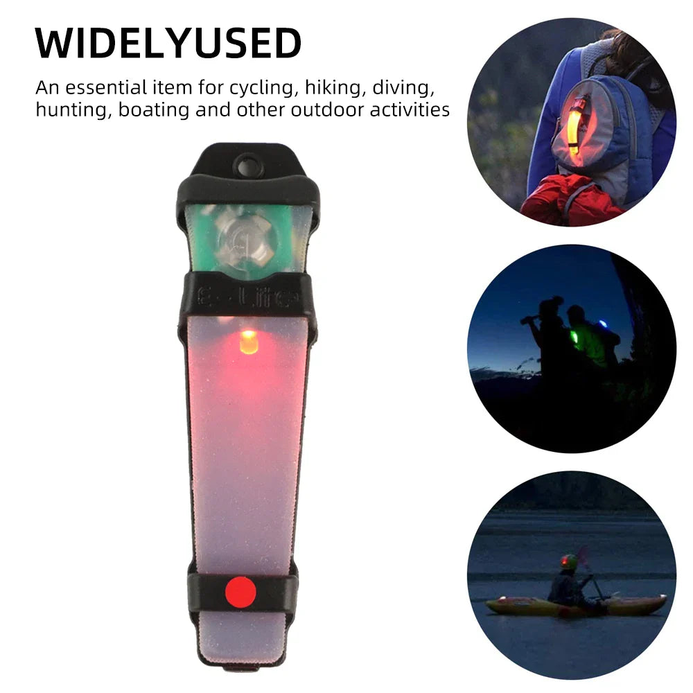 BOOIU Tactical Helmet IR Strobe Light – Waterproof Safety Flashing Signal Lamp for Hiking & Cycling
