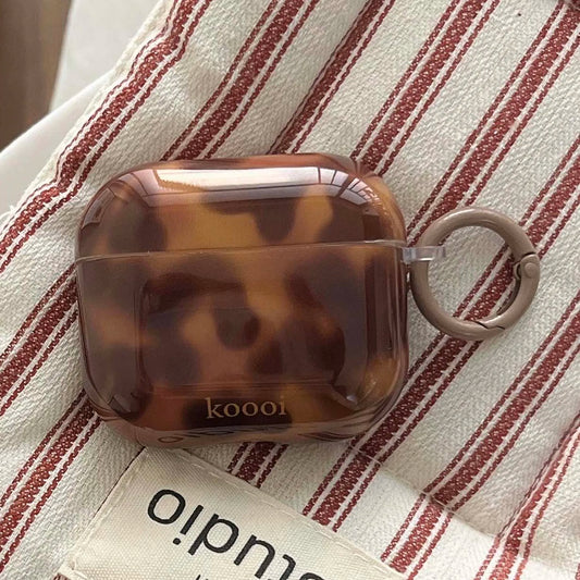 Cool IMD Amber Earphone Case — Protective Cover for Apple AirPods 1/2/3/4 & AirPods Pro 2 Wireless Bluetooth Charging Box