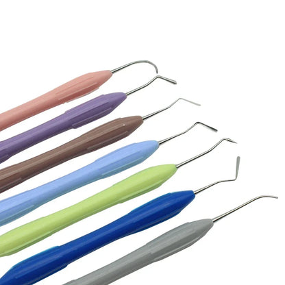 7pcs Dental Composite Resin Filling Spatula Set – Aesthetic Restoration Tools for Resin Filler & Dental Restoration
