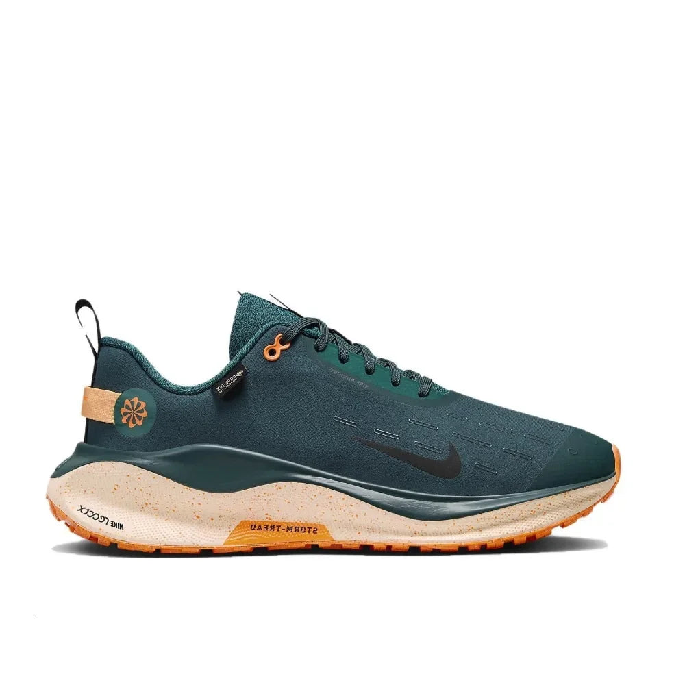 NIKE React Infinity Run Flyknit 4 GTX Sneakers for Men - Shock-Absorbing, Wear-Resistant Low Running Shoes
