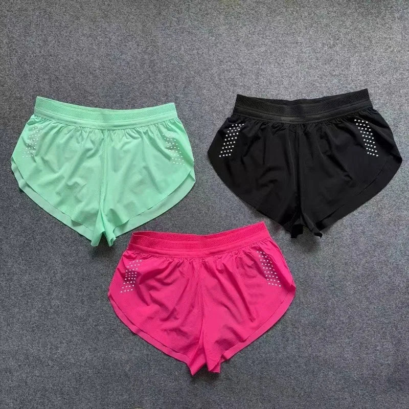 Men’s Lined Running Shorts - Lightweight Outdoor Sports & Beach Training Pants