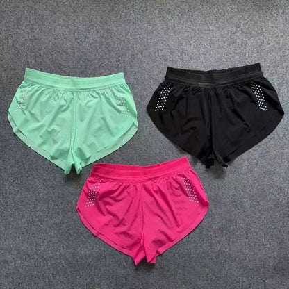 Men’s Lined Running Shorts - Lightweight Outdoor Sports & Beach Training Pants