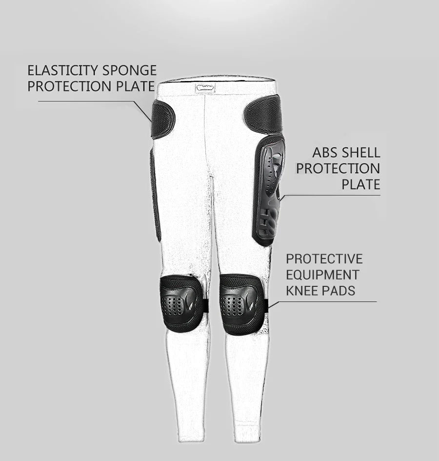5XL Men's Motorcycle Jacket – Full Body Armor Protection for Motocross, Enduro Racing, Moto Gear & Protective Clothing