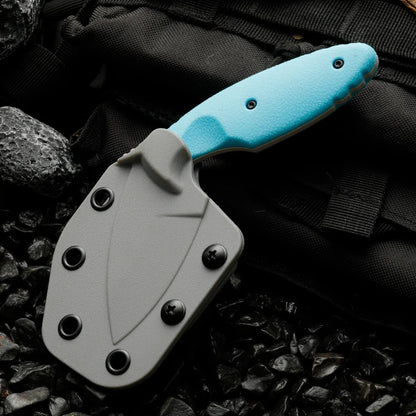 Fixed Blade Outdoor Survival Knife - Portable Camping Emergency Knife for Adventure & Survival