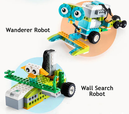 NEW WeDo 2.0 Core Set Robotics STEAM Kit – Compatible with 45300 We-Do Building Blocks, DIY Educational Toy for Christmas
