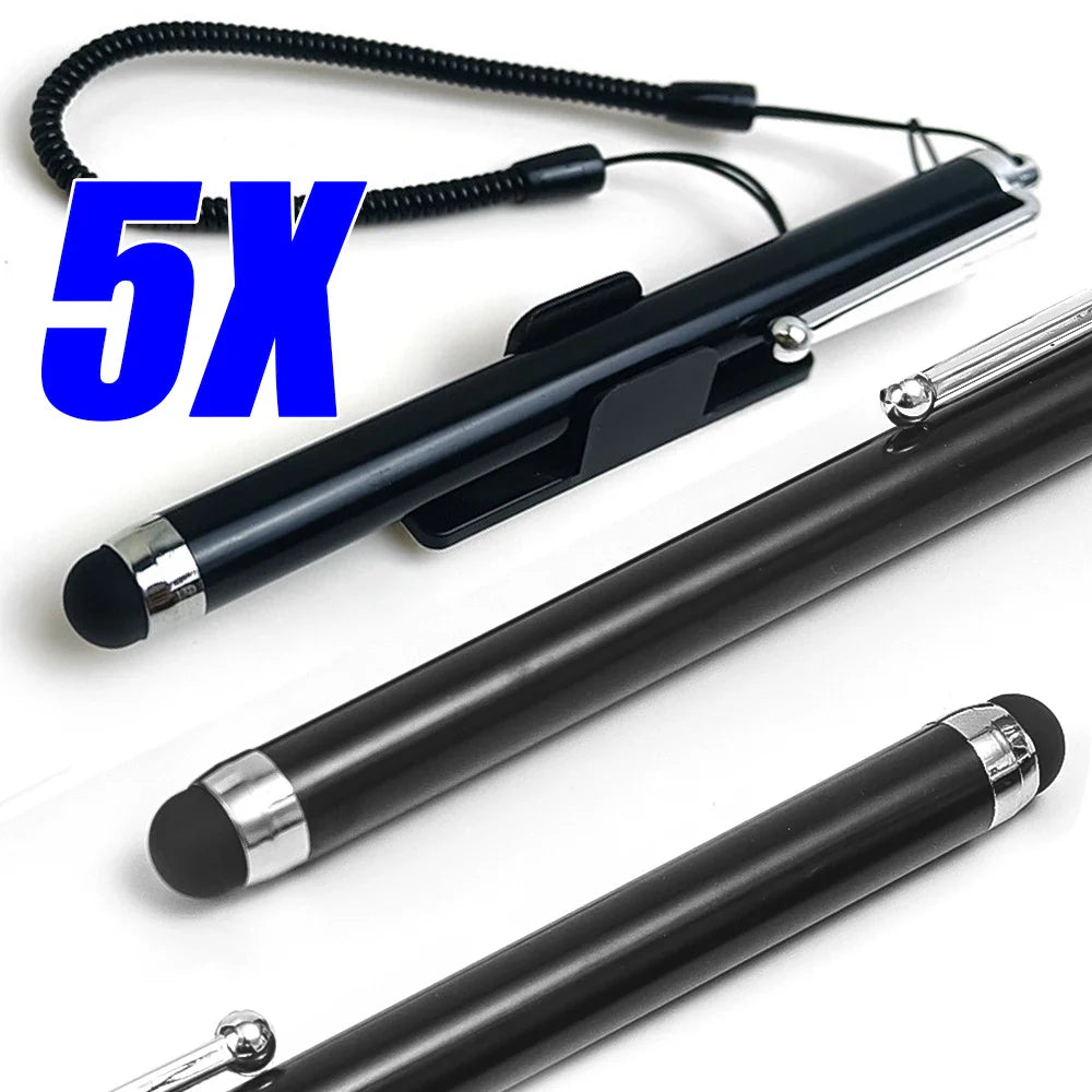 Motorcycle & Cycling Touch Pen – Universal Mobile Stylus with Spring Rope for Riding
