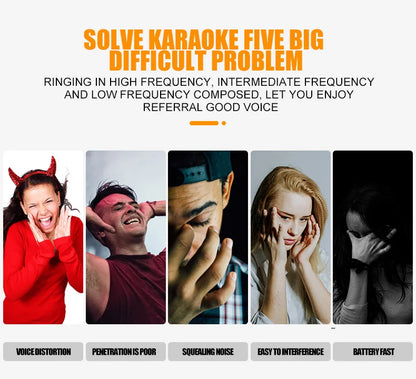 Wireless Handheld Microphone – Dual Channel UHF Dynamic Mic for Karaoke, Wedding, Party & Church Shows