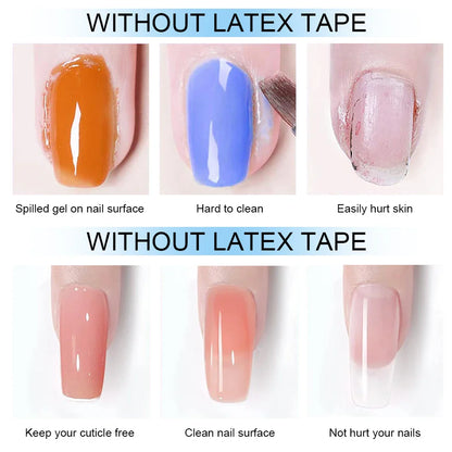 15ml Nail Peel-Off Liquid Latex Tape – Cuticle Guard & Nail Edge Protector for Manicure