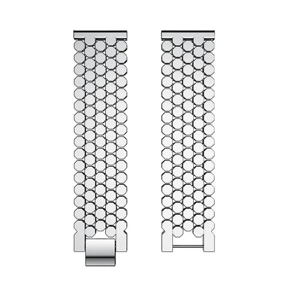 22mm/20mm Stainless Steel Strap for Samsung Galaxy Watch 3, Gear S3, Active 2 & Huawei/Amazfit Watch Bracelet