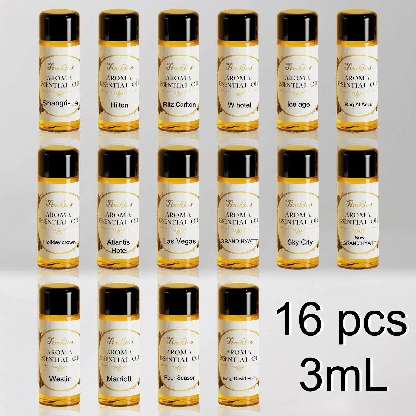 Hotel Collection 150ml Aroma Diffuser Essential Oil – Home & Car Refill for Air Humidifier