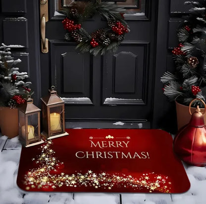 Christmas Dwarf Welcome Door Mat — Festive Holiday Decor & Perfect Christmas Gift for Home Entryways