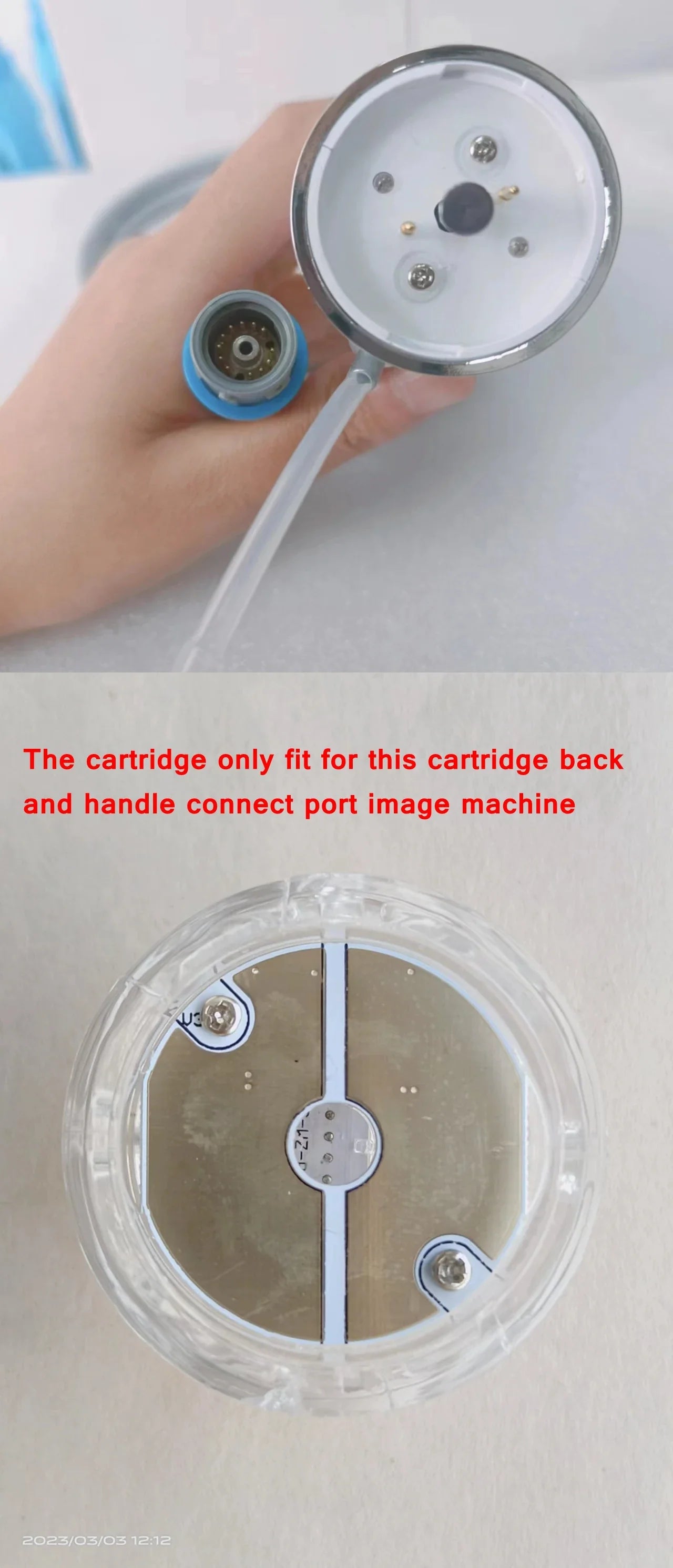 Disposable Green Insulated Cartridge Consumables, Gold-Plated 10/25/64 Pins Nano Cartridges, Accessory for RF Treatments