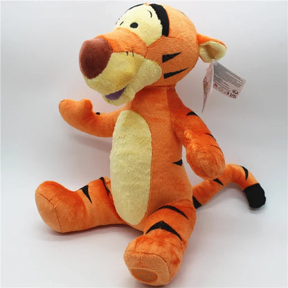 Winnie the Pooh Plush Toy - Cute Pooh Bear, Tigger, Eeyore & Piglet Stuffed Gift Doll for Kids
