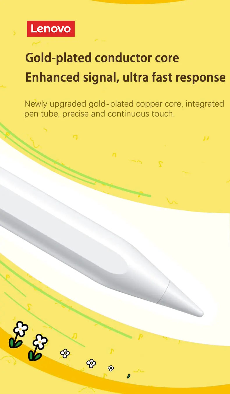 Lenovo BP16 Universal Stylus Touch Pen – Capacitive Drawing Pen for Tablets, Android, iOS Phones & iPad