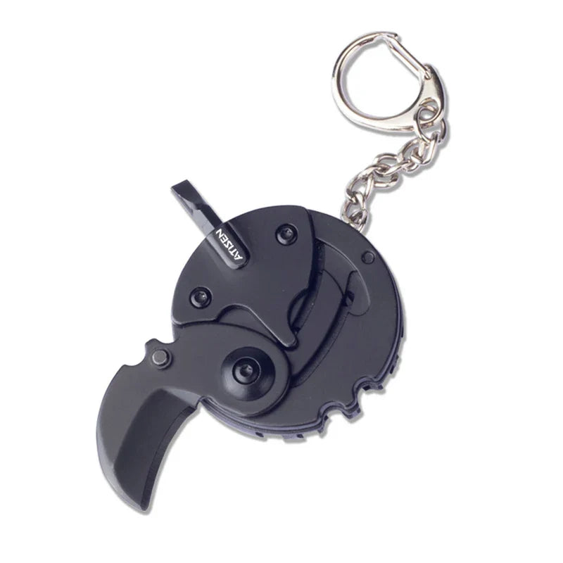 Mountaineering Buckle Keychain Clip: Anti-loss Multitool for Quick Release Backpacks - Perfect for Men and Women