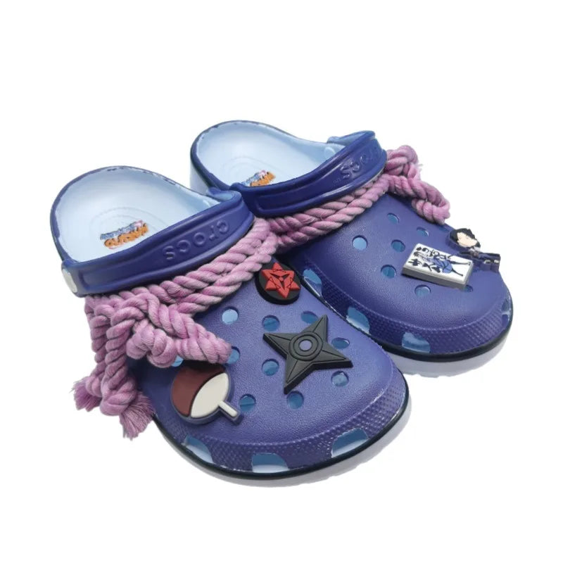 Naruto Anime Cave Shoes – Comfortable Anti-Slip Home & Outdoor Sandals for Travel, Beach & Couples