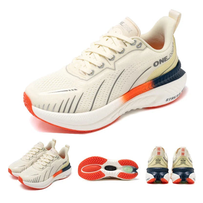 ONEMIX Cushioning Running Shoes - Heavy Runner Support Non Slip Athletic Sneakers for Men & Women Outdoor Sports