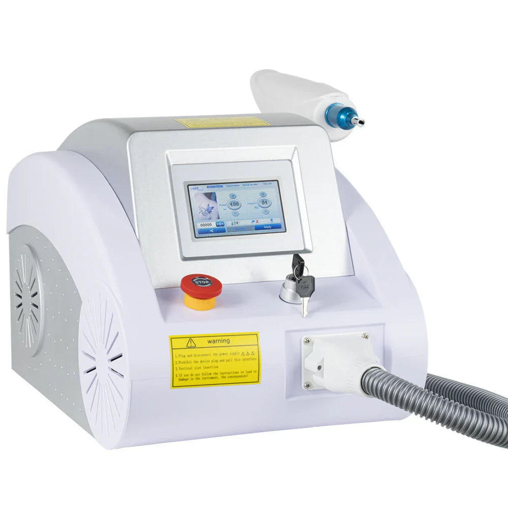 Q-Switch ND YAG Laser Machine – Tattoo & Eyebrow Removal, Mole & Freckle Whitening (532nm 755nm 1064nm)