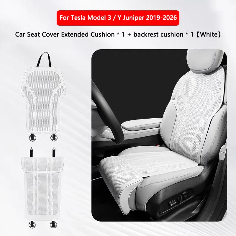 Tesla Model 3/Y Juniper 2019–2026 Car Seat Leg Support Extender Cushion – Auto Seat Extension Interior Accessory