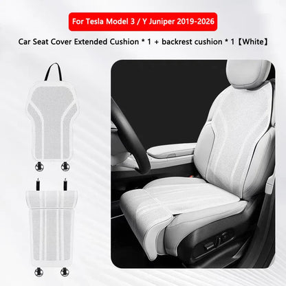 Tesla Model 3/Y Juniper 2019–2026 Car Seat Leg Support Extender Cushion – Auto Seat Extension Interior Accessory
