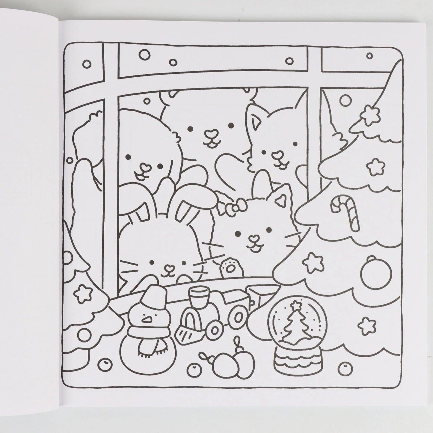 Into the Garden Coloring Book for Adults & Teens - Bold & Simple Designs with Plants, Flowers & Cute Animals