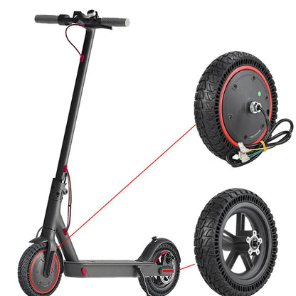 A32Z 8.5x2 Inch Replacement Motor Wheel for Xiaomi M365 Pro Electric Scooter – Scooter Driving Wheel Accessory