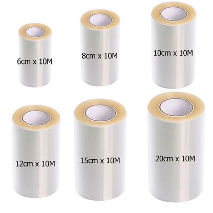10M Acetate Roll Cake Collar: Transparent Mousse Surround Film - Perfect for Chocolate Mousse Cake Decoration, Various Sizes Available