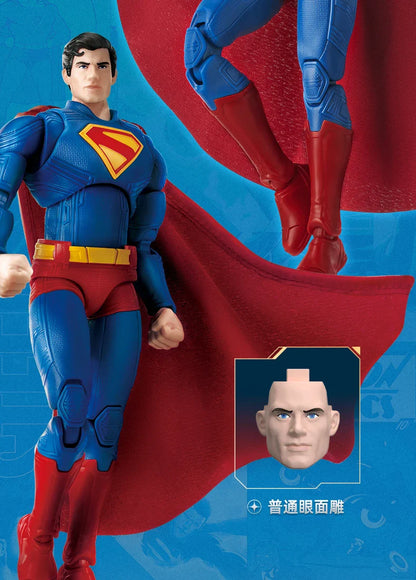 Blokees 2025 David Superman Action Figure – Classic Assemble Toy Model for Kids’ Collection & Gift