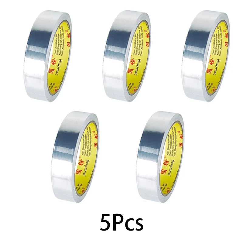 High-Temperature Aluminum Foil Tape – Leak-Proof Adhesive Sealing & Heat Insulation for Kitchen & Pipe Repairs