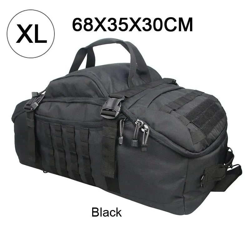 LQARMY 60L/80L Tactical Camping Backpack - Molle Hiking, Travel & Climbing Rucksack for Men
