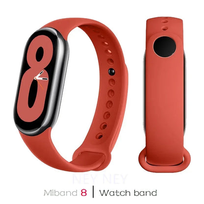 Waterproof Silicone Sport Strap for Xiaomi Mi Band 8/9 NFC – Replacement Smartwatch Bracelet