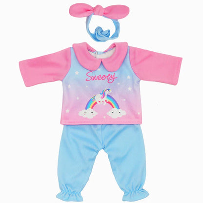 18-Inch American Girl Doll Clothes – Coat, Tights & Pants Outfit for Newborn & Baby Dolls