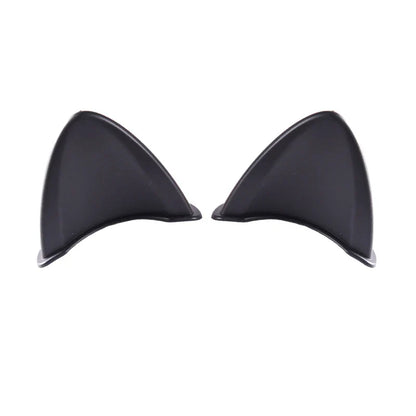 Universal Cat Ears Helmet Decoration Cute Motorcycle Electric Car Stickers Accessories