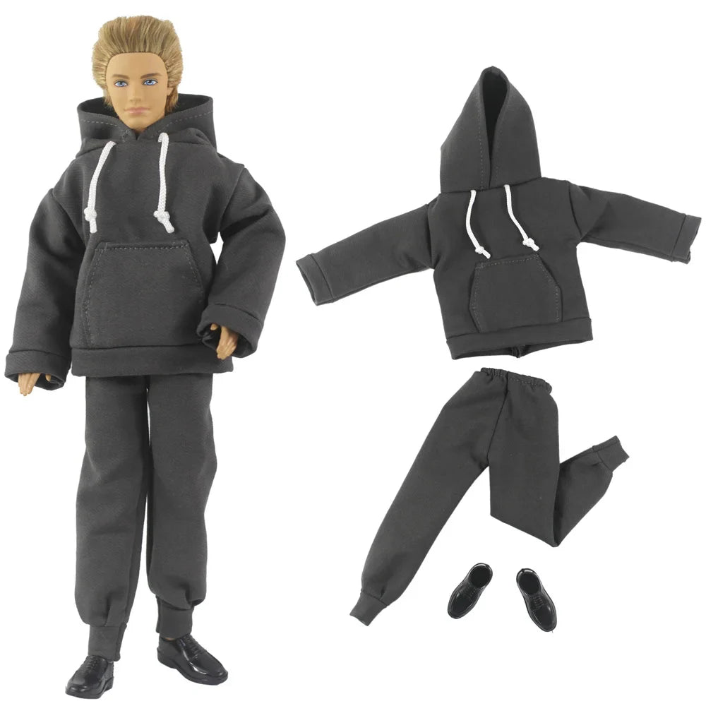 12-Inch Ken Doll Clothes – Casual Sweater Outfit, Multiple Styles Available