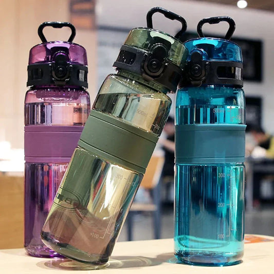 Convenient Student Sport Water Cup - Large Capacity Plastic Portable Water Container for Couples, Perfect for Outdoor Travel and Sports