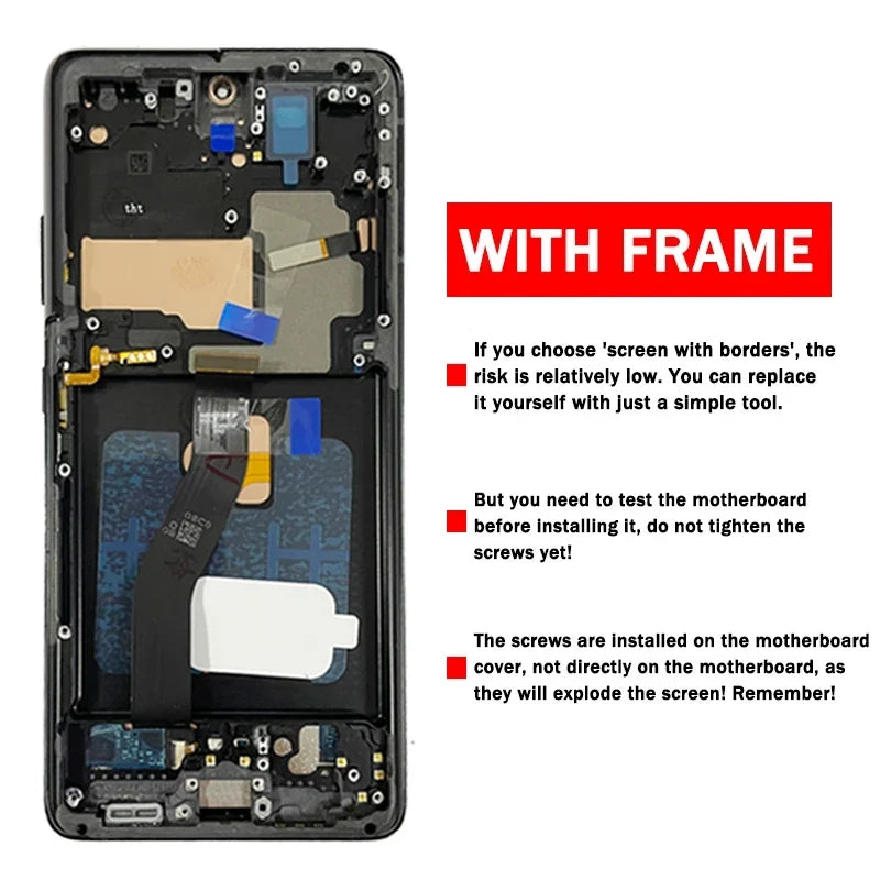 Samsung Galaxy S21 Ultra 5G AMOLED Display - 6.8" Touch Screen Digitizer LCD Replacement