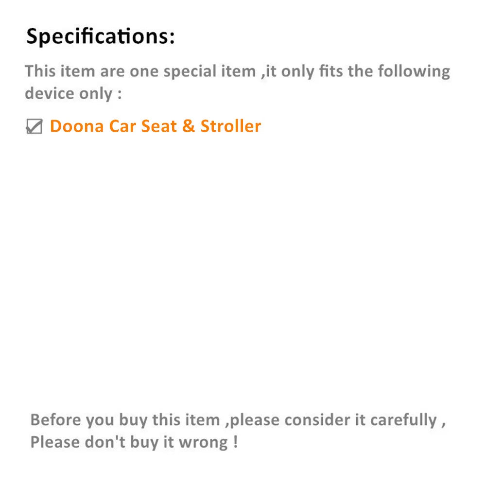 ALWAYSME Rain Cover — Waterproof Protection for Doona Car Seat & Stroller