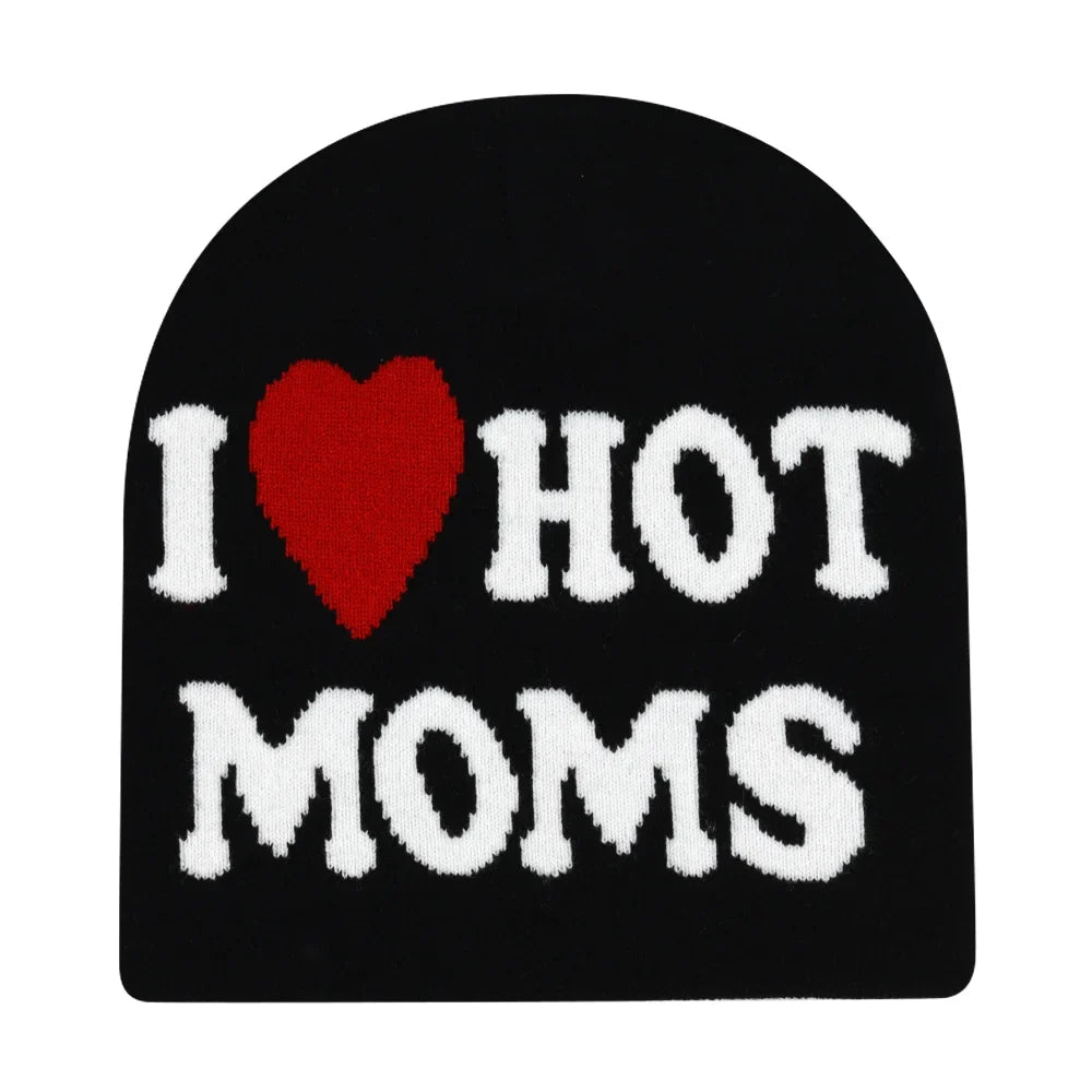 Y2K Letter Knitted Beanie Cap – Unisex Winter Autumn Warm Ski Skullcap, Hip Hop Streetwear Ear Cover Hat for Men & Women