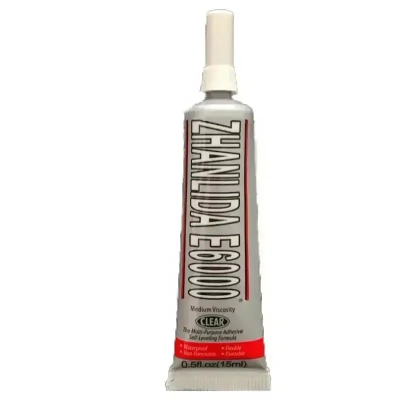 E6000 Craft Glue - Strong Adhesive for Rhinestones, Jewelry, Clothing & DIY Crafts